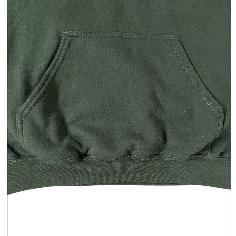 Gildan Men Green Jacket Only God Can Judge Me Size Medium - Picture 9 of 10